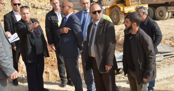 زيارة ميدانية لمركز تخزين الحبوب ببلدية وادي الشحم