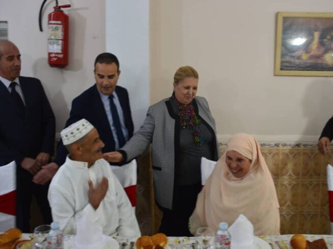 مأدبة إفطار على شرف نزيلات و نزلاء دار المسنين و دار الطفولة المسعفة2