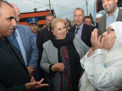 توديع الوفد الأول لحجاج بيت الله الحرام عن ولاية قالمة