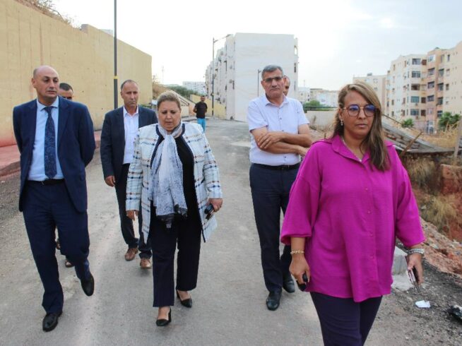 خرجة ميدانية إلى مخطط شغل الأراضي جنوب ببلدية قالمة