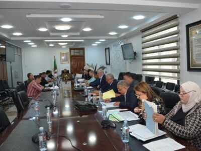 إجتماع اللجنة الولائية المكلفة بمتابعة وتطهير المشاريع الاستثمارية  إجتماع اللجنة الولائية المكلفة بمتابعة وتطهير المشاريع الاستثمارية