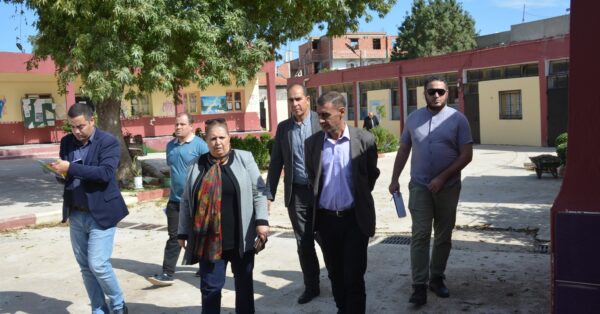خرجة ميدانية المتابعة الدورية لوضعية الهياكل التربوية وكذا ظروف تمدرس