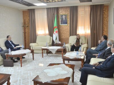 وفد المندوبين المحليين حل بولاية قالمة وفد المندوبين المحليين حل بولاية قالمة