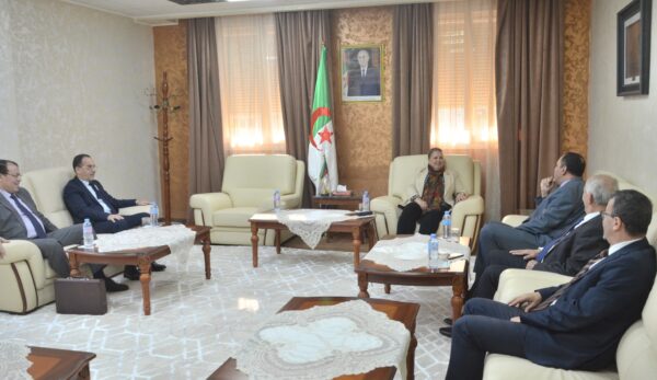 وفد المندوبين المحليين حل بولاية قالمة وفد المندوبين المحليين حل بولاية قالمة