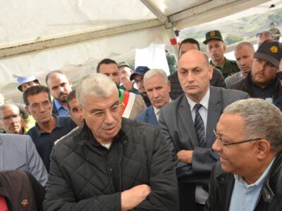 خرجة ميدانية شملت معاينة مركز الردم التقني للنفايات والطريق الوطني رقم 20 خرجة ميدانية شملت معاينة مركز الردم التقني للنفايات والطريق الوطني رقم 20