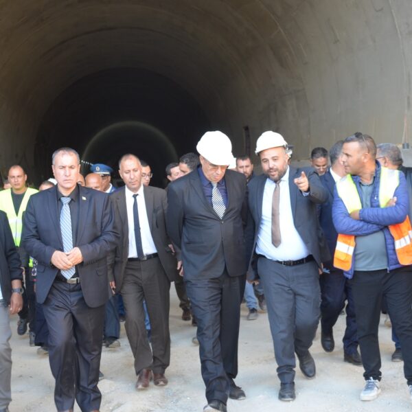 خرجة ميدانية لمشروع الطريق الوطني رقم 16 ومشروع ازدواجية تصحيح وعصرنة الخط المنجمي الشرقي