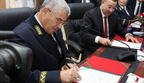 وزير الداخلية والجماعات المحلية والنقل يشرف على تنصيب السيد  سمير شيباني واليا لولاية قالمة