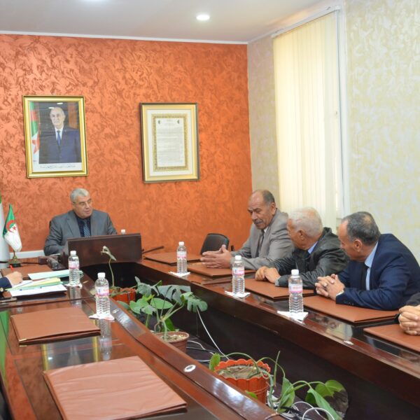 استقبالات السيد والي الولاية