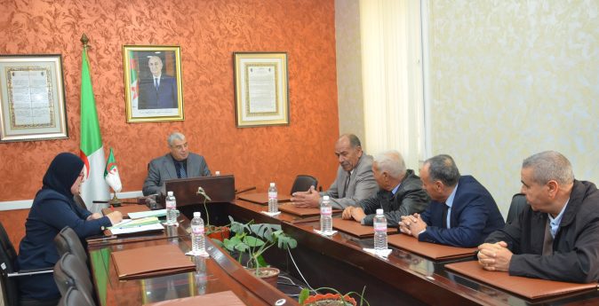 استقبالات السيد والي الولاية استقبالات السيد والي الولاية