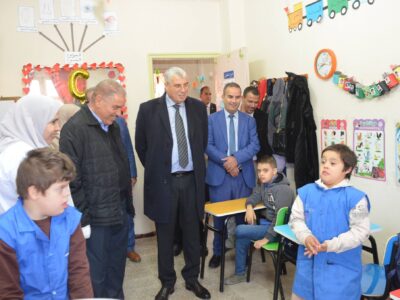 خرجة ميدانية إلى المركز النفسي البيداغوجي للأطفال المعوقين ذهنيًا الشهيد رحابي الطيب ببلدية قالمة خرجة ميدانية إلى المركز النفسي البيداغوجي للأطفال المعوقين ذهنيًا الشهيد رحابي الطيب ببلدية قالمة