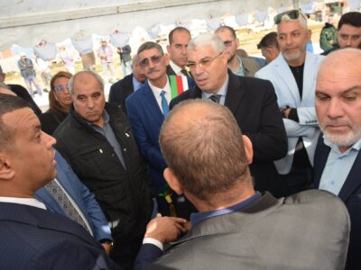 خرجة ميدانية لمعاينة منطقة النشاطات التجارية المصغّرة ببلدية بن جراح خرجة ميدانية لمعاينة منطقة النشاطات التجارية المصغّرة ببلدية بن جراح