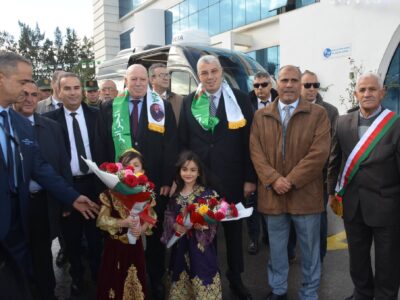 زيارة عمل وتفقد لوزير الصناعة السيد يحي بشير لقطاعــه بولايــة قالــمة