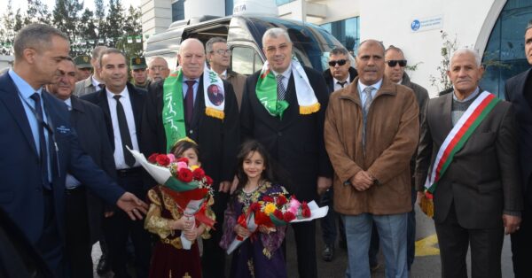 زيارة عمل وتفقد لوزير الصناعة السيد يحي بشير لقطاعــه بولايــة قالــمة