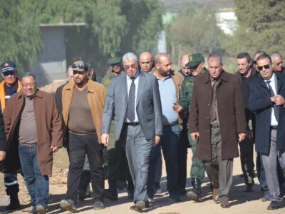 زيـارة عــمل وتفـقد لبلديــات دائـرة بوشــقوف زيـارة عــمل وتفـقد لبلديــات دائـرة بوشــقوف