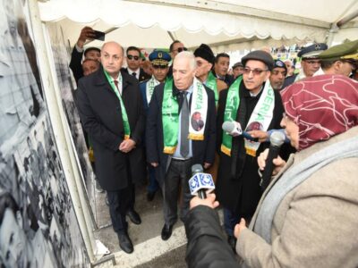 زيــارة عمل وتفقد وزير المجاهدين وذوي الحقوق السيد عبد المالك تاشريفت لولايــة قالــمة