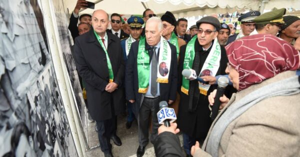 زيــارة عمل وتفقد وزير المجاهدين وذوي الحقوق السيد عبد المالك تاشريفت لولايــة قالــمة