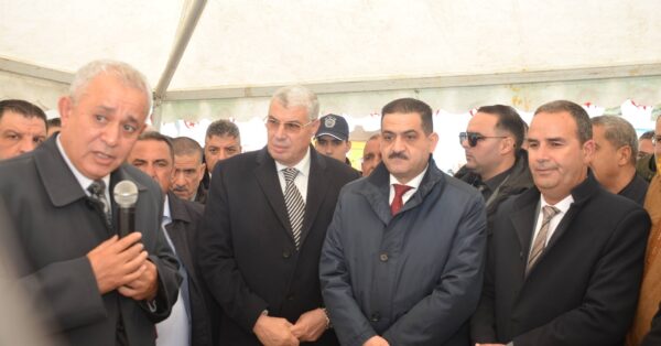 وزيـــر الــري في زيــارة عــمل وتفــقد لقطــاعه بولايــة قالــمة