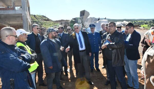 خرجة ميدانية للوقوف ودراسة جملة من المشاريع ذات الصلة بتحسين الإطار المعيشي للمواطن