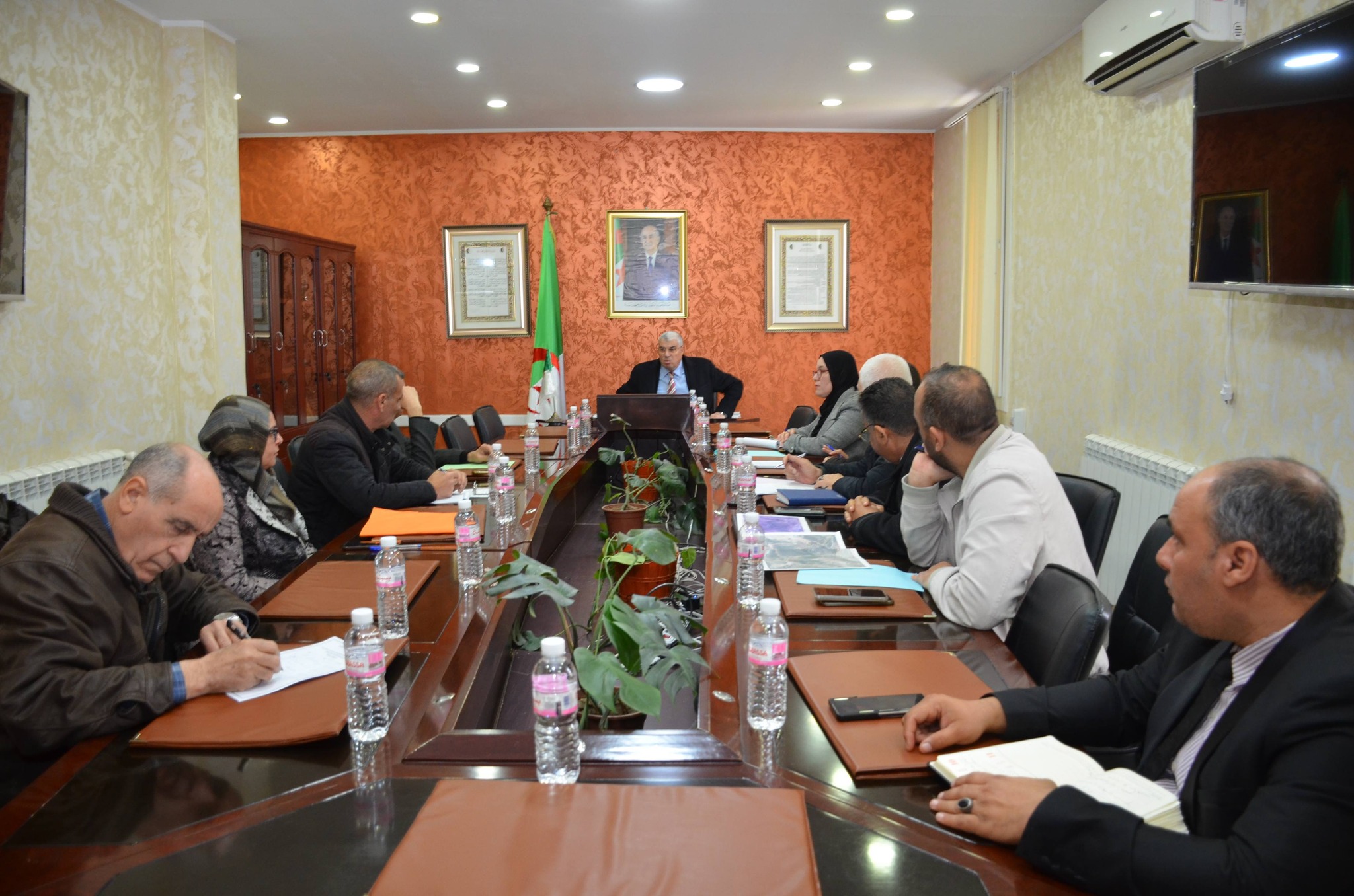 Une séance de travail de coordination a été consacrée au suivi du ...