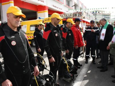 احياء اليوم العالمي للحماية المدنية تحت شعار ادارة المخاطر البيئية من أجل مستقبل مرن ومستدام احياء اليوم العالمي للحماية المدنية تحت شعار ادارة المخاطر البيئية من أجل مستقبل مرن ومستدام