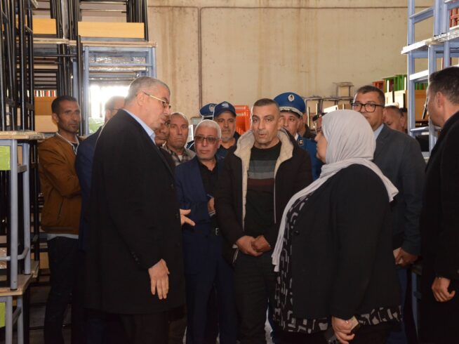 خرجة ميدانية لمعاينة التجهيزات البيداغوجية تحضيرا للدخول المدرسي