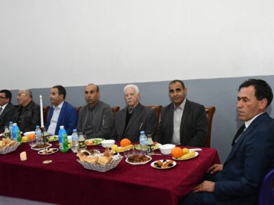 مأدبــة إفــطار جماعي تحت شعارلمة تجمعنا في أجواء الأخوة والإيمان