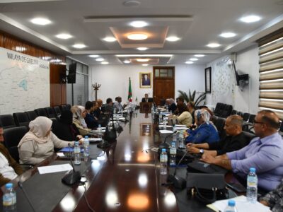 اجتماع خصص لدراسة وتعزيز إجراءات الوقاية والتكفل بمرضى السرطان