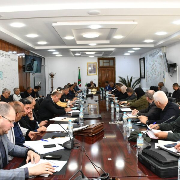 الإجتماعات الدورية المتعلقة بالمتابعة وتقييم أداء مختلف القطاعات عبر إقليم الولاية