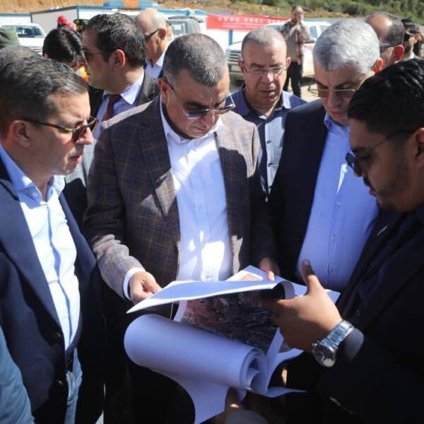 السيد وزير الأشغال العمومية والمنشآت القاعدية في زيــارة عــمل لولايــة قالــمة4