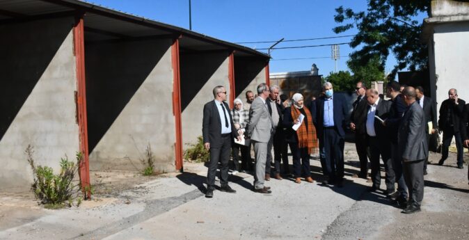 خرجة ميدانية للوقوف ودراسة جملة من المشاريع ذات الصلة بتحسين الإطار المعيشي للمواطن