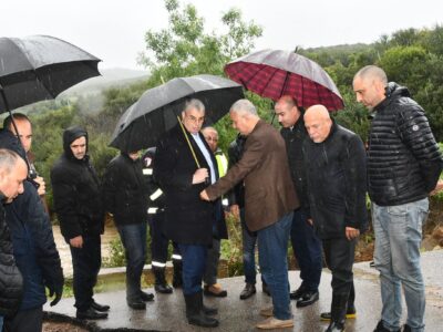 خرجة ميدانية معاينة مخلفات التقلبات الجوية