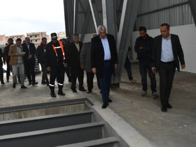 خرجــة ميدانـــية لمعاينة عـــدة مشاريــــع