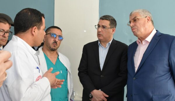 زيارة عــمل وتفــقد للســـيد وزيــر الصــحة لولايــة قالــمة