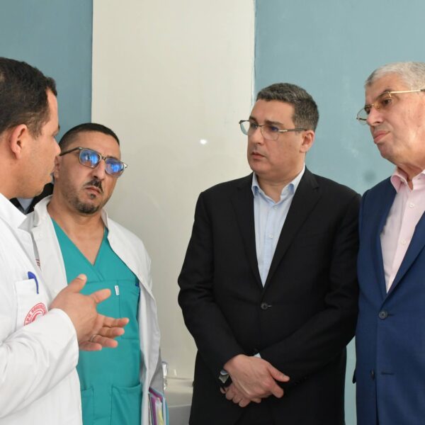 زيارة عــمل وتفــقد للســـيد وزيــر الصــحة لولايــة قالــمة