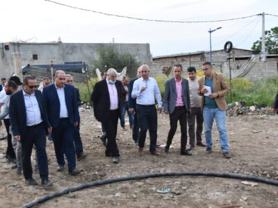زيارة عمل وتفقد إلى بلدية قلعة بوصبع،
