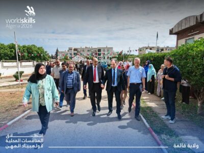 المنافسات المحلية انطلاق التصفيات المحلية لأولمبياد المهن قالمة 𝟮𝟬𝟮𝟲