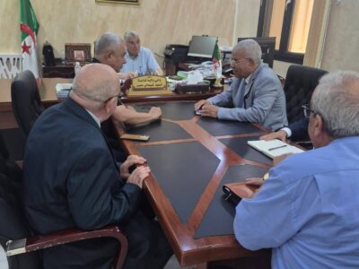 استقبال السيد المدير العام للري والخدمة العمومية بوزارة الري بولاية قالمة استقبال السيد المدير العام للري والخدمة العمومية بوزارة الري بولاية قالمة