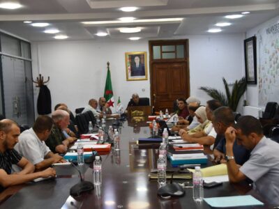 جدول أعمال مجلس الإدارة والتسيير للمؤسسة العمومية لمركز الردم التقني
