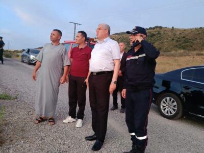 متابــعة ميدانــية لحريــق ببلديــة ســلاوة عنونــة 
