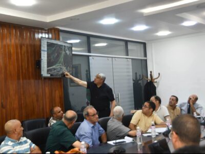 مشروع إنجاز الطريق النافذ المؤدي الى الطريق السيار شرق غرب