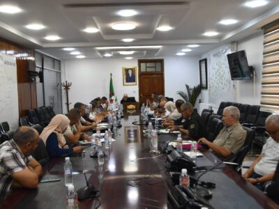 اجتــــماع تنسيقي تقييم آثار حرائق المحاصيل الزراعية المسجلة عبر إقليم الولاية