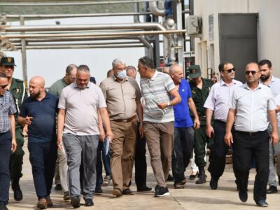 خرجة ميدانية  لمعاينة وحدات إنتاج وتحويل الطماطم الصناعية 