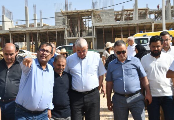 زيــــارة العـمل والتفـــقد للســـيد والــي ولايــة قالــــمة لعدة بلديــــات