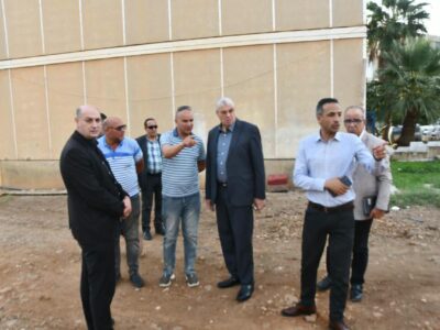 خرجـــة ميدانــــية لمعاينة عدد من المشاريع والمنشآت على مستوى بلديـــة قالـــمة