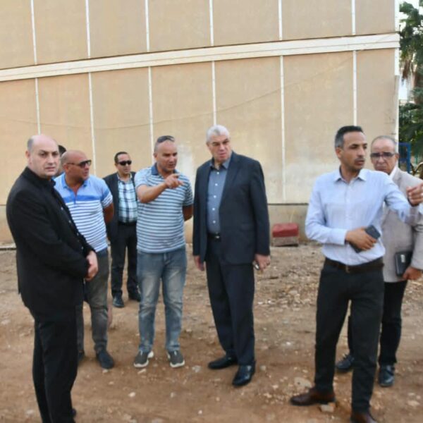 خرجـــة ميدانــــية لمعاينة عدد من المشاريع والمنشآت على مستوى بلديـــة قالـــمة